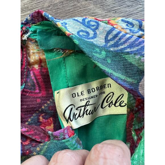Vintage 60's Dress Ole Borden for Authur Cole size Medium - Picture 3 of 3